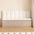 Modern Storage Restaurant Booth Seating Bench