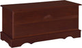 Warm Brown Wooden Cedar Storage Chest