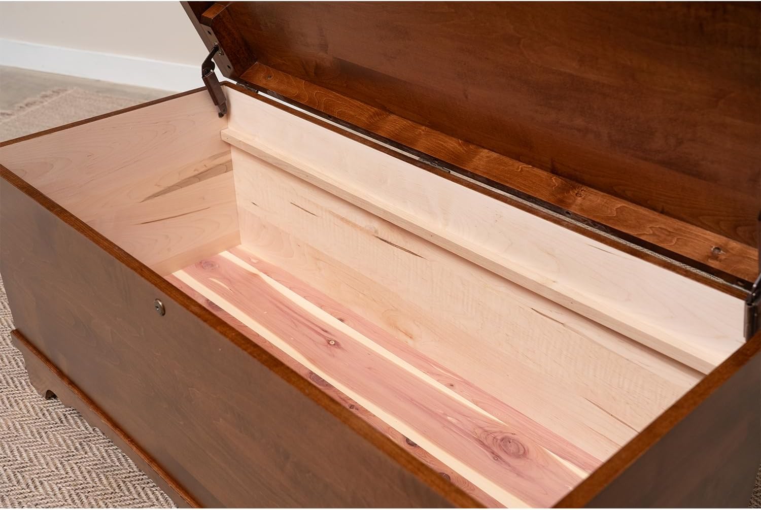 Wooden Cedar Storage Hope Chest Bench